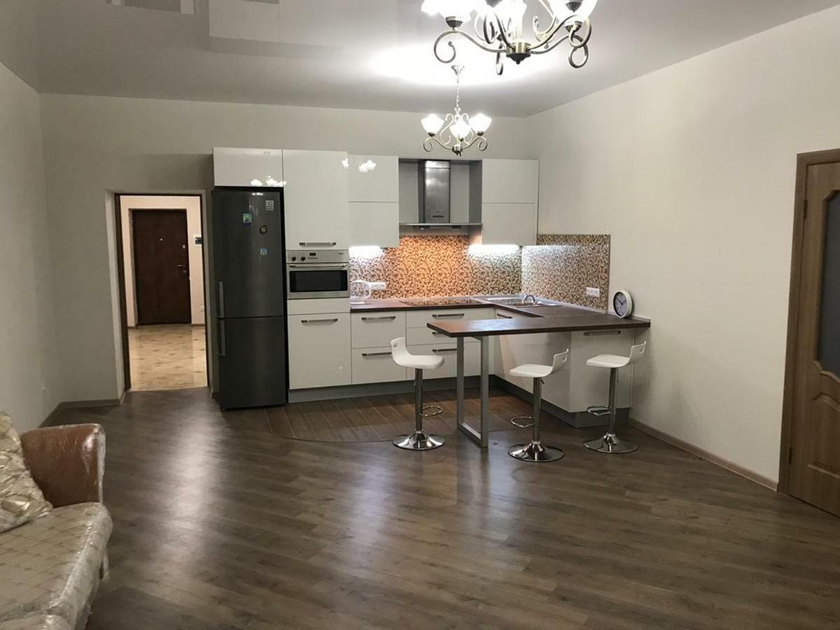 Ferienwohnung Flat with the sea view Tschornomorske Exterior foto