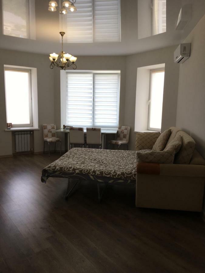 Ferienwohnung Flat with the sea view Tschornomorske Exterior foto